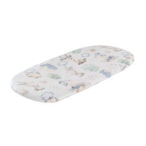 Prześcieradło do wózka 40x86 cm tkaninowe jeżyk i sarna