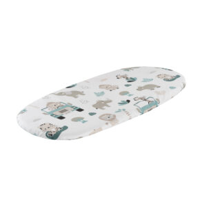 Prześcieradło do wózka 40x86 cm tkaninowe safari