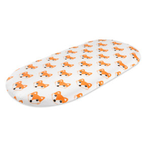 Prześcieradło do wózka 40x86 cm tkaninowe liski