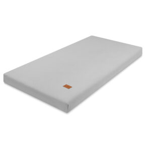 Prześcieradło do łóżka 60x120 cm tkaninowe brudny szary